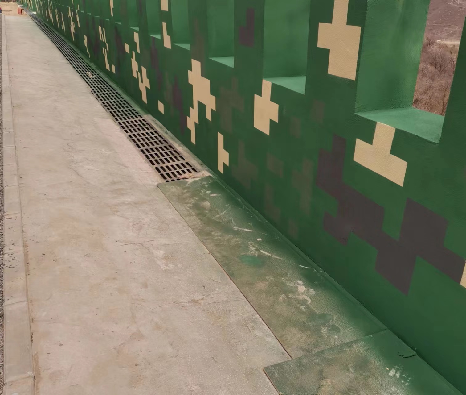 昌邑围墙迷彩喷涂,数迷彩漆